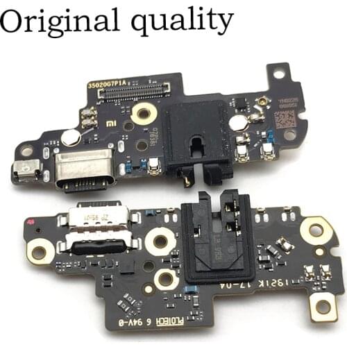 Original For Xiaomi Redmi Note 8 Pro Dock Connector Micro USB Charger Charging Port Flex Cable Microphone Board Replacement
