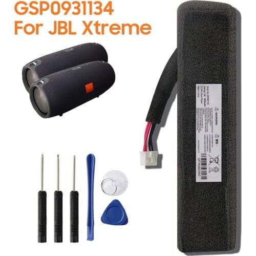 Original Replacement Battery GSP0931134 For JBL Xtreme Bluetooth Audio Outdoor Speaker Authentic Battery 5000mAh