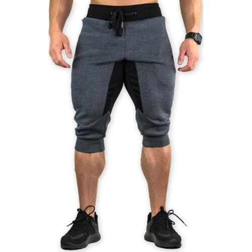 Autumn Brand Gyms Calf Length Pants Men Joggers Casual Sweatpants Trousers Sporting Clothing high quality Bodybuilding Pants