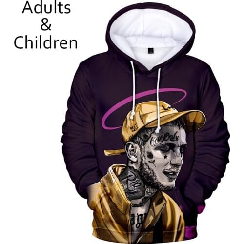 Casual Autumn 3D Hoodies Lil peep Sweatshirts Men Women Fashion Kids Hoodies Hip Hop lil peep Hooded 3D boys girls pullovers