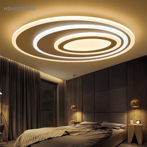 Simple modern living room lights oval creative hall home ceiling lamps personalized led master bedroom lights Ceiling lights