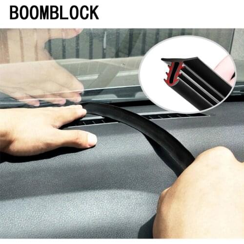 1.6M Car Rubber Sealing Strip Dashboard Sound Seal Strip for Volkswagen Tiguan Touareg Scirocco VW Polo sedan Golf mk3 mk4 7 6 5