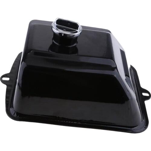 Gas Fuel Petrol Tank Replacement for 150cc 200cc 250cc Quad Dirt Bike ATV Buggy Go Kart, Black Auto Accessories