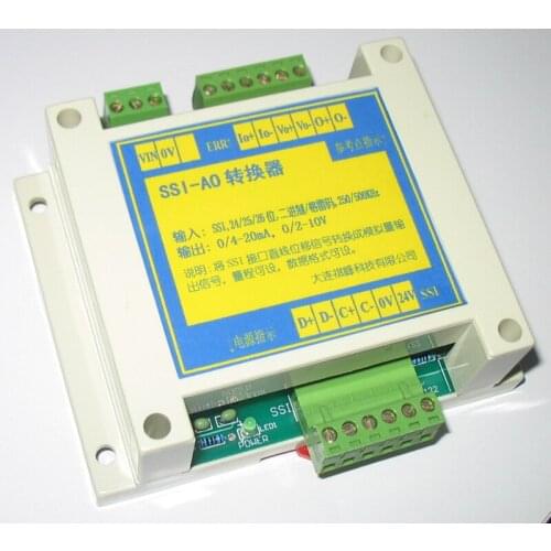 SSI-AO, SSI to Current, SSI to Voltage, 4-20mA, 0-10V, High Speed, High Precision, High Stability