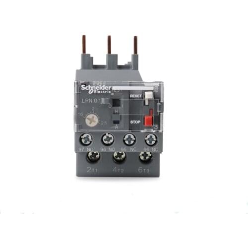 Schneider Thermal Overload Relay LRN07N Current 1.6-2.5A Contact 1 Open 1 Closed