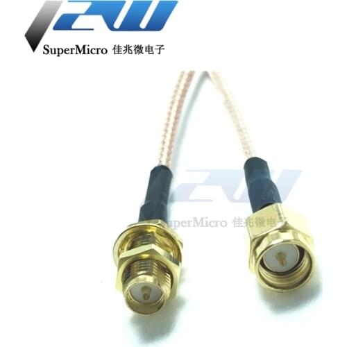 SMA male to RP SMA male Extension cable RF antenna RG316 Coaxial cable SMA male plug PR switch SMA female jack Cable