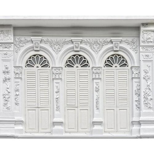 VinylBDS Digital Printing Kate Modern Luxury Building Fond Studio Photo Retro Engraving Lines Photographic Studio Background