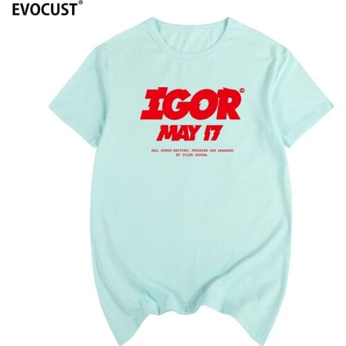 Vote igor may Golf Wang cherry bomb flower skate hip hop Tyler The Creator T-shirt Cotton Men T shirt New TEE TSHIRT Womens