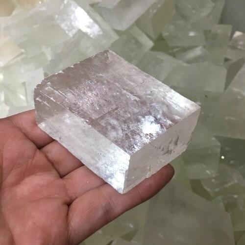 3*600g 2*400g 1*200g Optical Calcite Raw Iceland Spar Natural stones and Minerals Healing stones