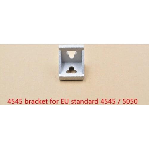 4545 bracket corner fitting fastener for EU standard 5050 aluminum profile slot 10mm 1pcs