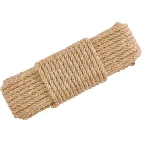 50M Rope For Cat Tree Scratching Post Toy Cat Climbing Frame DIY Twisted Sisal Rope Cats Making Desk Legs Binding Rope