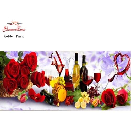 Golden panno,Full,DIY Diamond Embroidery,5D,Diamond Painting,Cross Stitch,3D,Diamond,Mosaic,Needlework,Romantic feast728