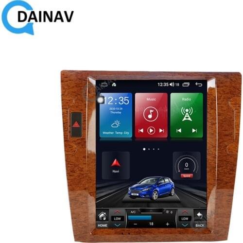Vertical Screen Android Car Radio GPS Navigation For Volkswagen Phaeton 2003-2013 Tesla Style Car Multimedia DVD Player