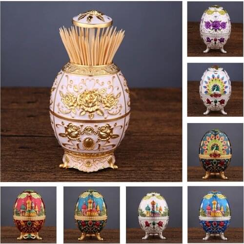 Push Style Alloy Automatic Luxury Retro Pop-up Toothpicks Case Dispenser with Bottle Opener Portable Retractable Toothpick Boxes