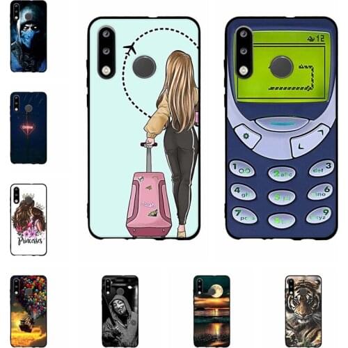 Case For Huawei P30 Lite Case Cover 6.15 inch Silicone Soft TPU Phone Back Cover Soft Cases For Funda Huawei P30 Lite Coque Capa
