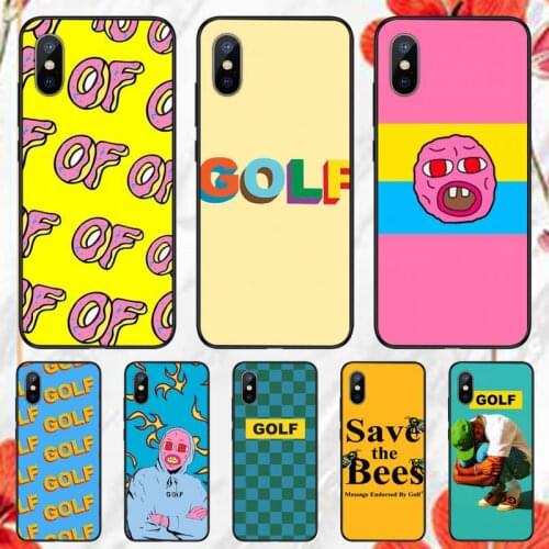 Tyler the creator Golf Phone Case for iPhone 11 12 pro XS MAX 8 7 6 6S Plus X 5S SE 2020 XR mini Funda