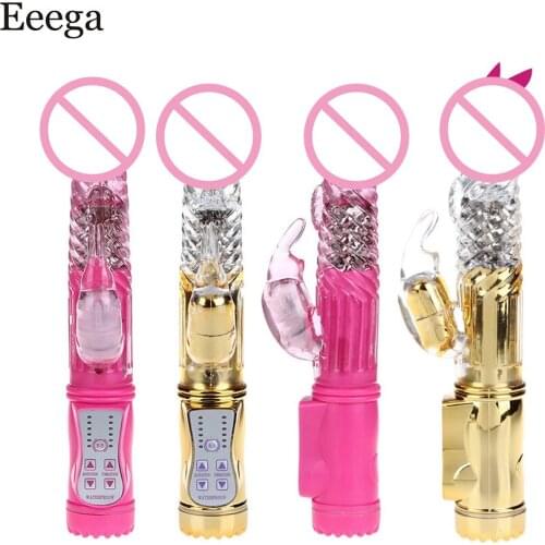 G Spot Dildo Rabbit Vibrator For Women Vagina Clitoris Massager Female Masturbators Sex Toys For Women Adult Sex Products