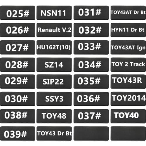 LiShi 2 in 1 NSN11 SZ14 SIP22 SSY3 TOY43AT TOY2Track TOY43R TOY(2014) TOY40 TOY48 TOY43 Locksmith Tools For All Types