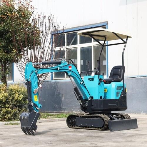 Mini 1000KG China Crawler Micro Excavator None Shipping Charge Long Boom Digger CE/ISO