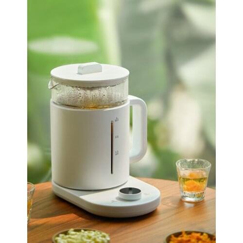 Home multifunctional office small boiled flower tea LCD screen operation shell anti-hot explosion-proof health pot J05