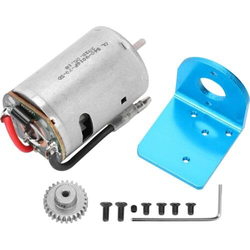 Motor Mount+540 Motor Electric Engine Metal Gear Reduction Gear RC Car Upgrade Parts 1/18 Wltoys A959 A969 A979 K929