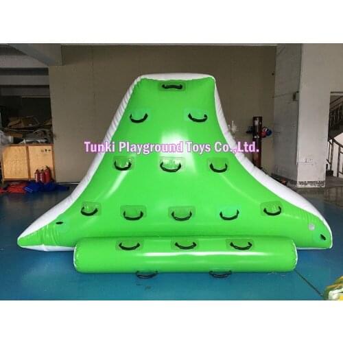 Pvc inflatalbe water park game inflatable iceberg