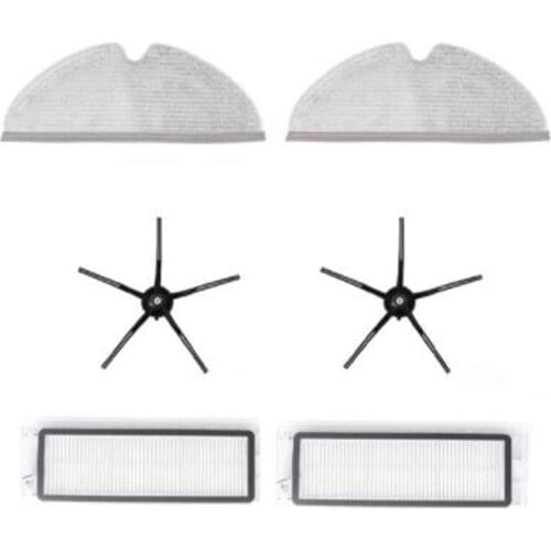 Mop Cloth Edge Brush Filter For Xiaomi Roborock S50 S55 S6 Vacuum Cleaner