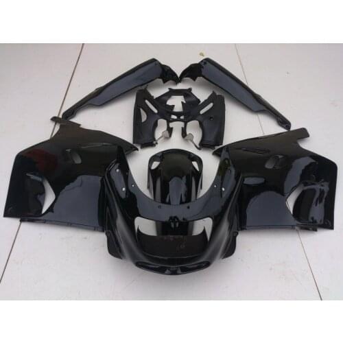 Fairing kit for KAWASAKI Ninja ZZR1100D 93 00 01 03 ZZR 1100 ZX11 1993 2001 2003 ABS All gloss black Fairings set+Gifts KW08