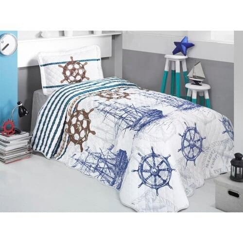 Clasy Marine Bedspread Single Personality Blue