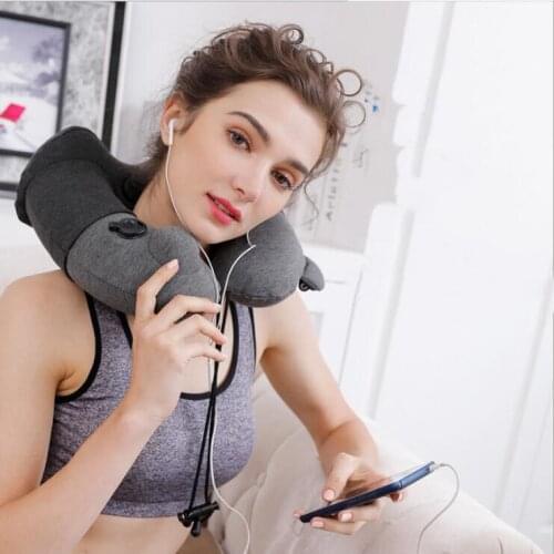 Cervical spine massager neck massage pillow home car usb infrared massage hot compress physiotherapy massage pilllow