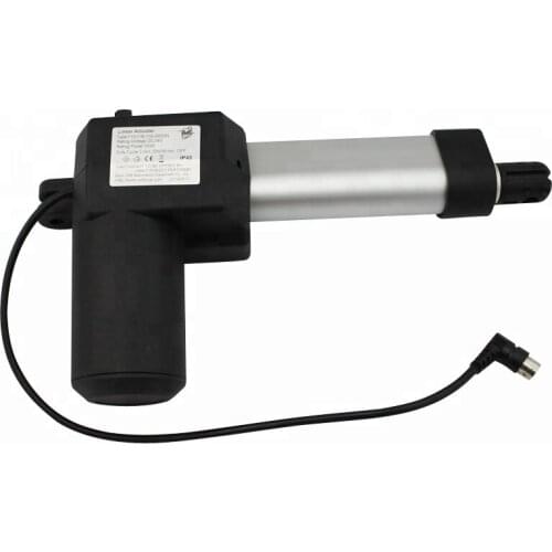 Actuator electric linear motor 12VDC or 24VDC 200mm stroke IP43