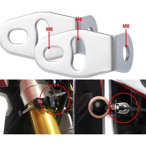 Universal Motorcycle Mount Tail Light Spotlight Bracket LED Headlight turn signal Fixed Lamp Holder Motorcycle Accessories