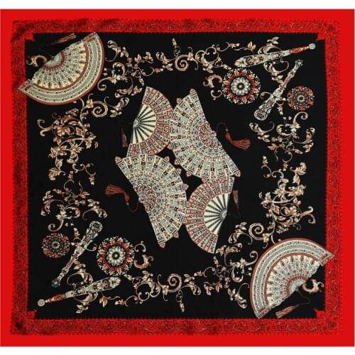 2021 Silk Square Scarf ladies satin headscarves printed bag scarf headbands fashion ladies hair shawls and scarves female scarf