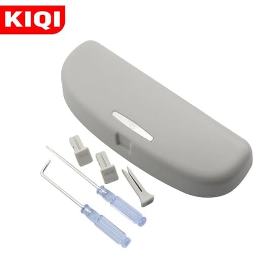 Car Sunglasses Holder Sun Glasses Storage Box Case for Volkswagen VW Tiguan Passat B8 Golf 7 MK7 Touran 2016 2017 2018 2019