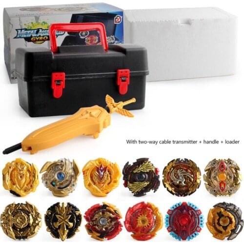 Combination New Bayblade Burst Set Toys Bayblades Arena Bayblade Metal Fusion with Launcher Spinning Top Toys YH1859