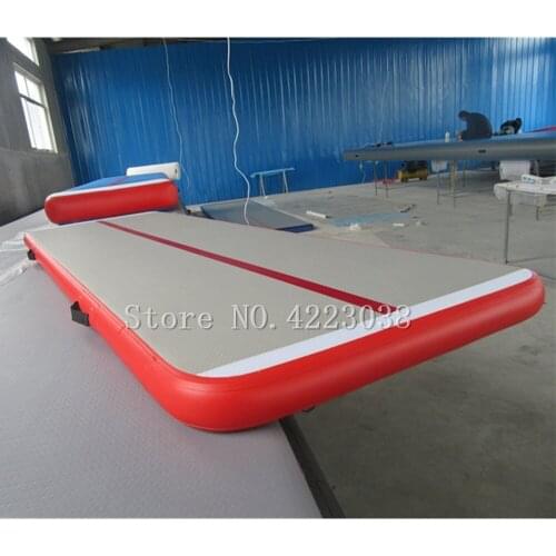 Free Shipping AirTrack 8*1m Inflatable Cheap Gymnastics Mattress Gym Tumble Air track Floor Tumbling Air Track For Sale