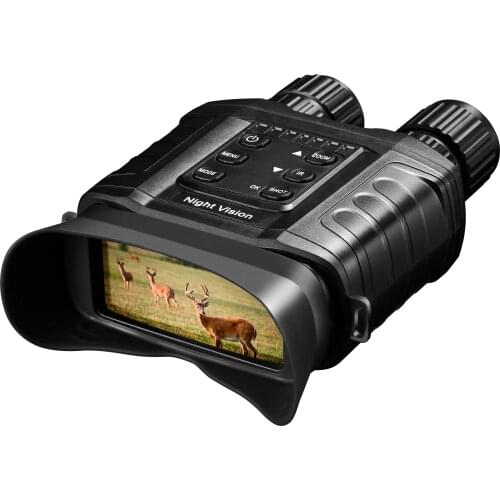 12MP Night Vision Binoculars FHD Video for Hunting Camping Survery1920X1080 500M Included Card Waterproof Scouting Outdoor