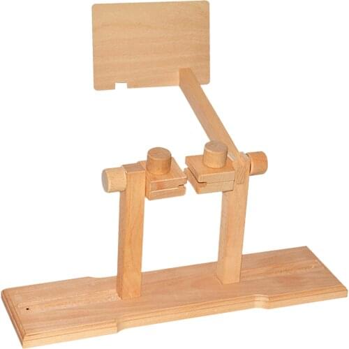 Wooden Cross Stitch Rack Embroidery Lap Stand Holder Rotate Frame Needlework