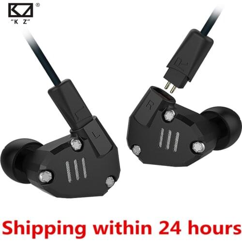 KZ ZS6 2DD+2BA In Ear Earphone Hybrid HIFI Monito Running Sport DJ Earphone Earplug Headset Earbud ZS5 ZS10 ES3 ED12 ED4 AS10