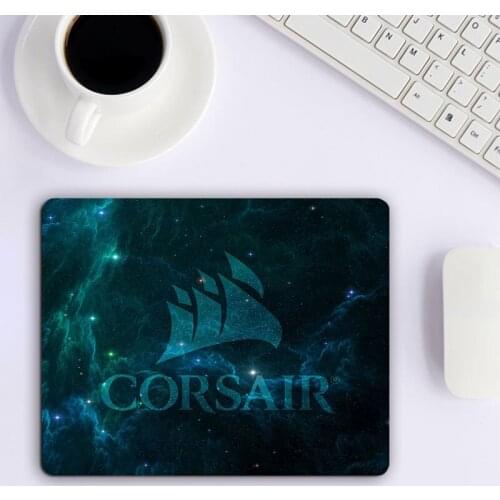 Small Mouse Pad With Brands Logo of Corsair Gamers Accessories Rubber Mat Mause Pad Gamer Desk Deskmat Mousepad Anime Rug
