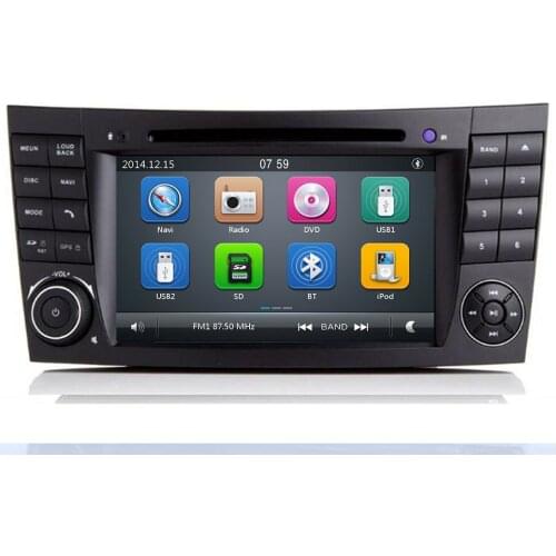 New Car DVD Player For Mercedes-Benz E Class W211 W209 W219 Radio Stereo GPS Navigation System Free Camera+Map