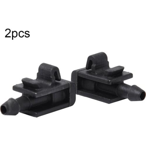 2Pcs Car Front Windshield Washer Spray Nozzle Jet for R.enault Megane 2 3 Mk2 mk3 Scenic 2 L.aguna Fluence OE# 8200082347