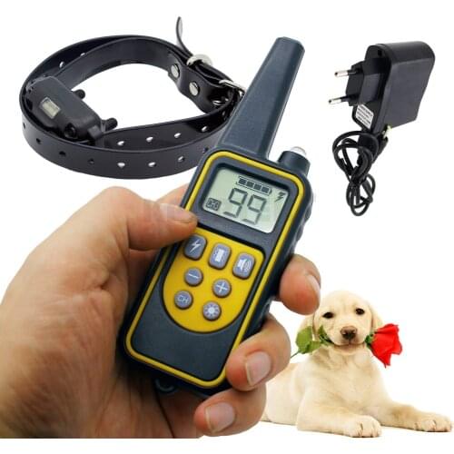 50pcs 800 meters Remote Dog Training Collar Rechargeable and waterproof KPHRTEK KP-DT01 Shock Vibration