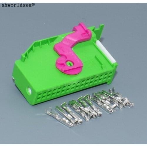 Shhworldsea 32 pin 1J0972977C ecu connector for Audi VW Seat Skoda Instrument Dashboard Plug Connectors 1719057-1 1719058-1
