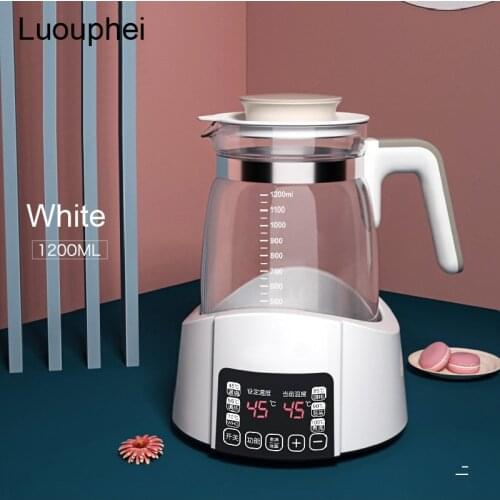 1.2L Infant Thermostatic Milk Regulator Kettle Hot Water Smart Insulation Pot Automatic Milk Warming Warm Milk Milk Powder GL41