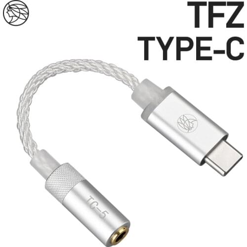 TFZ USB Type C Male To 3.5MM Earphone Audio Cable,Intelligent Chip Decoding Converter