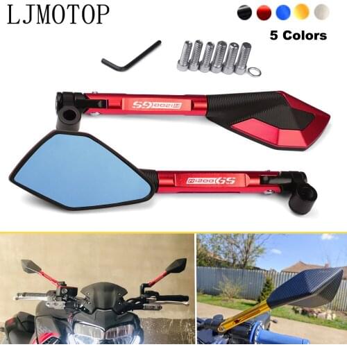 For BMW R 1200 GS R1200GS LC 13-17 R1200 GS LC Adventure 14-17 Motorcycle CNC Aluminum Rear View Rearview Mirrors Side Mirror