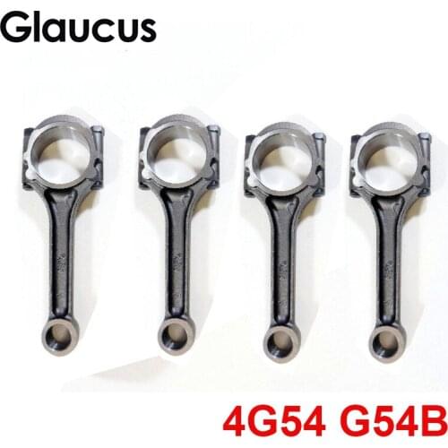 4pcs 4G54 G54B engine connecting rod conrod for Chrysler Caravan Voyager New Yorker Sapporo Le Baron 2555cc 2.6L 8v MD020855