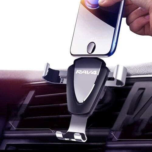 Car Phone Holder GPS Navigation Dashboard Phone Holder Mobile Phone Clip For Toyota Rav4 2019 2020 2016 2017 2018