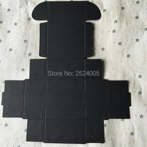 Free shipping 5.8x5.8x3.2 cm black cardboard box/Handmade soap packing box/Storage case/black paper boxes/gift cases